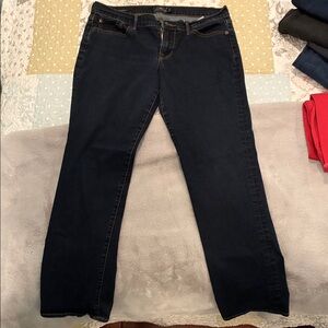 Lucky Brand Women's Deep Indigo Straight Leg Jeans